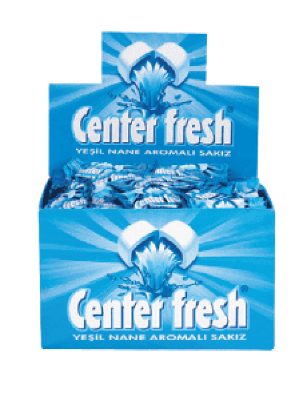 Center Fresh Mono Yeşil Naneli Sakız 4 Gr