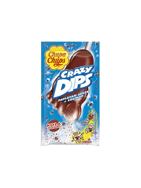 Chupa Chups Crazy Dıps Kolalı Şeker 16 Gr