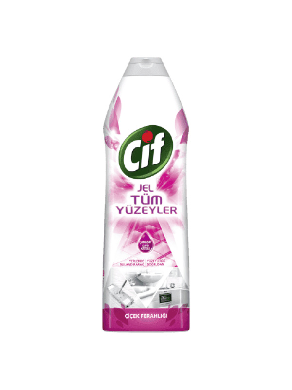 Cif Jel Tüm Yüzeyler Çiçek Ferahlığı 750 Ml