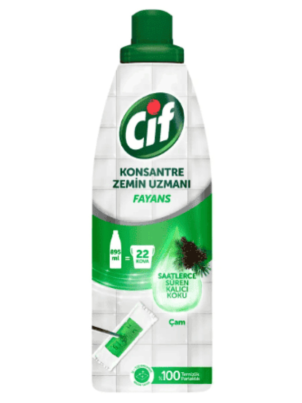 Cif Konsantre Zemin Uzmanı Fayans Çam 895 Ml