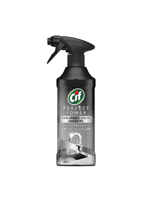 Cif Sprey Çok Amaçlı Temizleyici Paslanmaz Çelik 435 Ml