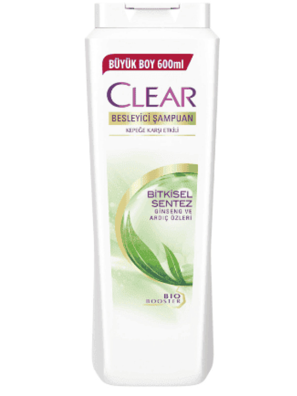Clear Bitkisel Sentez Şampuan 600 Ml