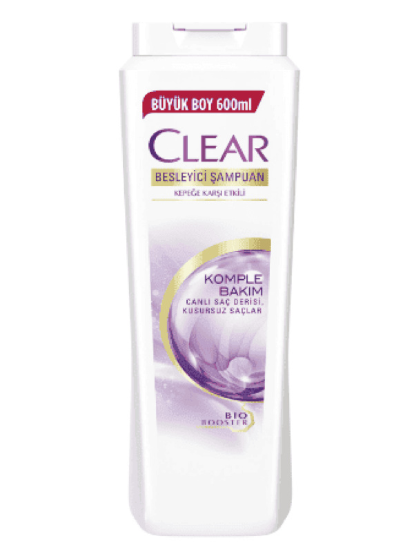 Clear Komple Bakım Şampuan 600 Ml
