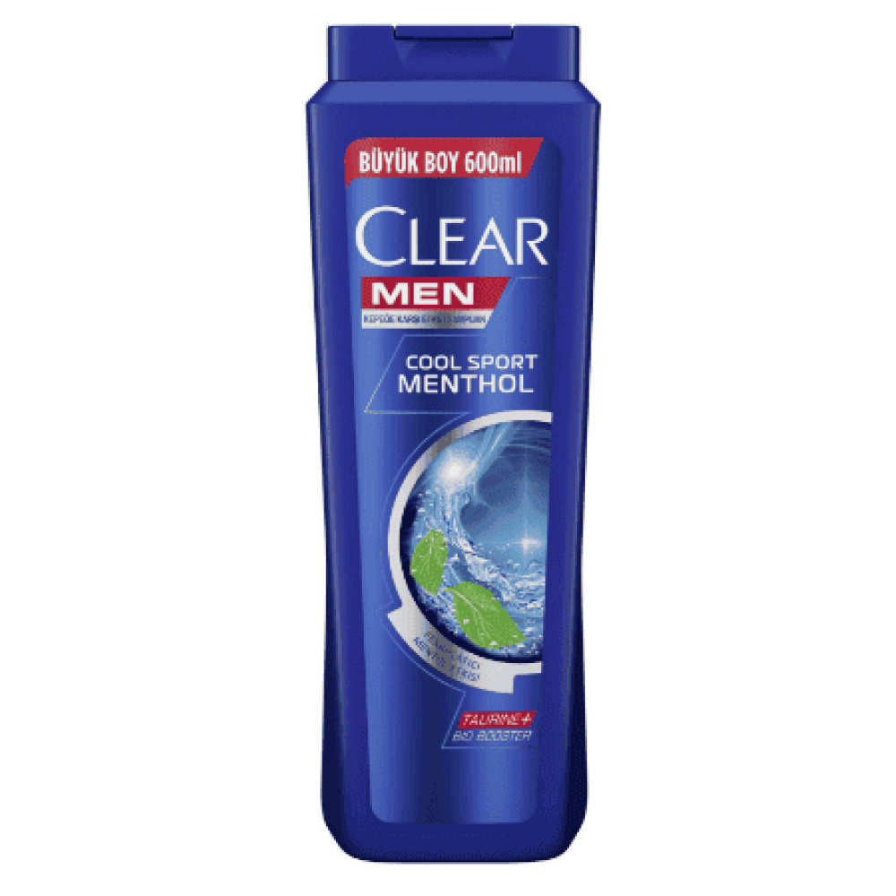 Clear Men Cool Sport Menthol Şampuan 600 Ml
