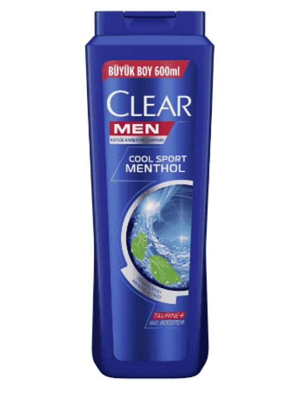 Clear Men Cool Sport Menthol Şampuan 600 Ml