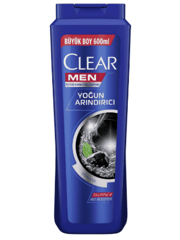 Clear Men Yoğun Arındırıcı Şampuan 600 Ml