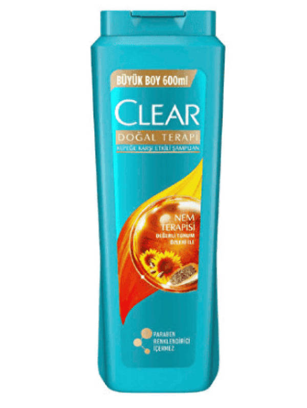 Clear Nem Terapisi Şampuan 600 Ml