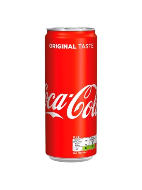 Coca Cola Orijinal (Kola Kutusu) 330 Ml