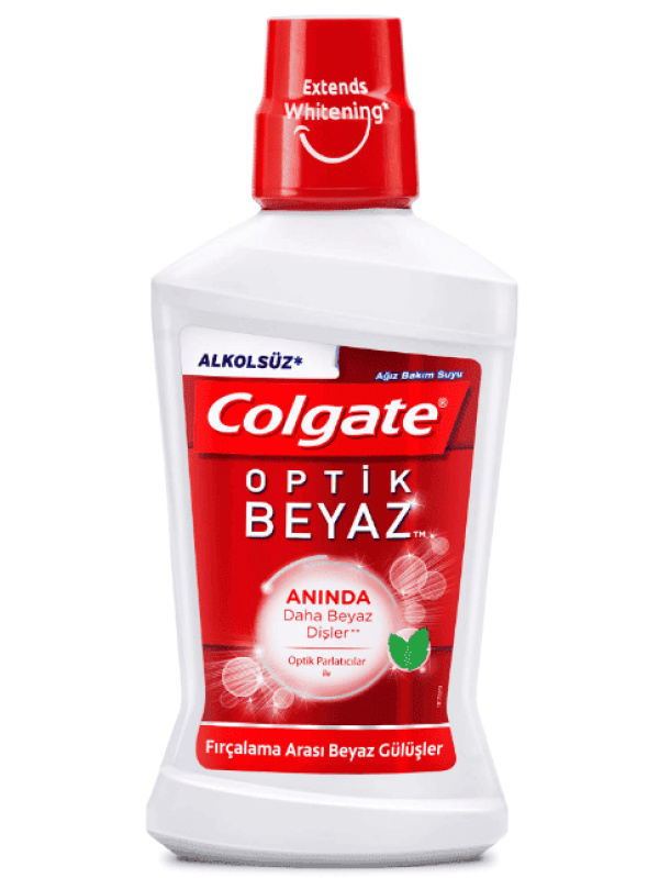 Colgate Ağız Bakım Suyu Optik Beyaz 500 Ml