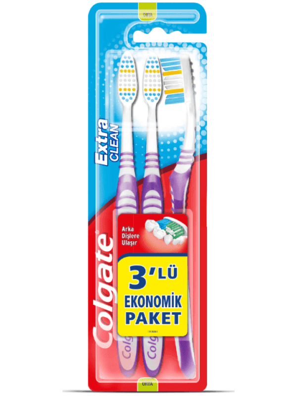Colgate Extra Clean 2+1 Diş Fırçası 1 Adet