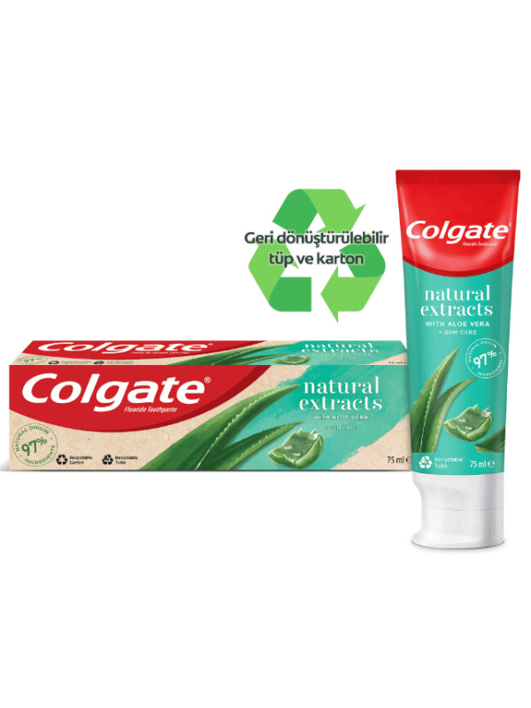 Colgate Natural Extracts Aloe 75 Ml