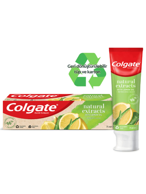 Colgate Natural Extracts Limon 75 Ml