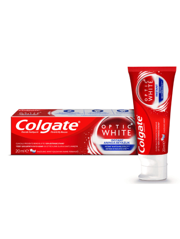 Colgate Optic White Anında Beyazlık Seyahat Boyu 20 Ml