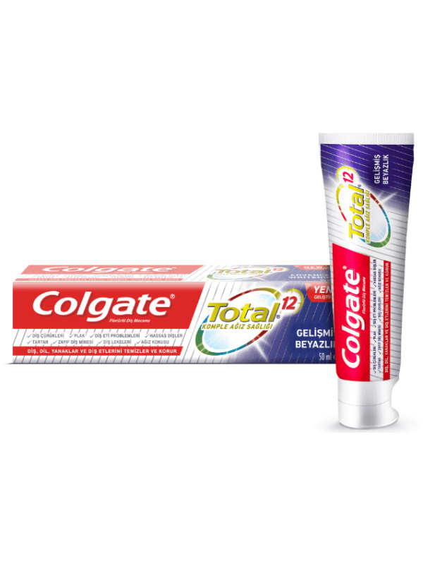 Colgate Total Gelişmiş Beyazlık 50 Ml