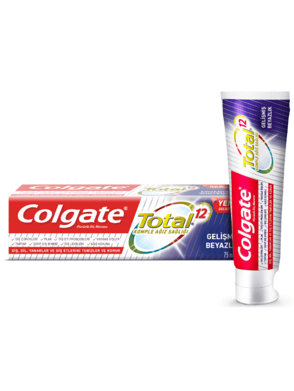 Colgate Total Gelişmiş Beyazlık 75 Ml
