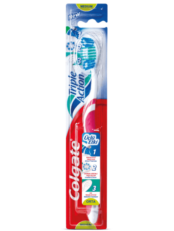 Colgate Üçlü Etki Diş Fırçası 1 Adet