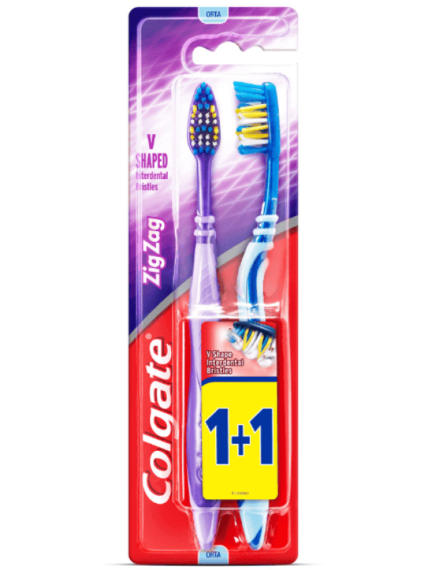 Colgate Zıgzag 1+1 Diş Fırçası 1 Adet