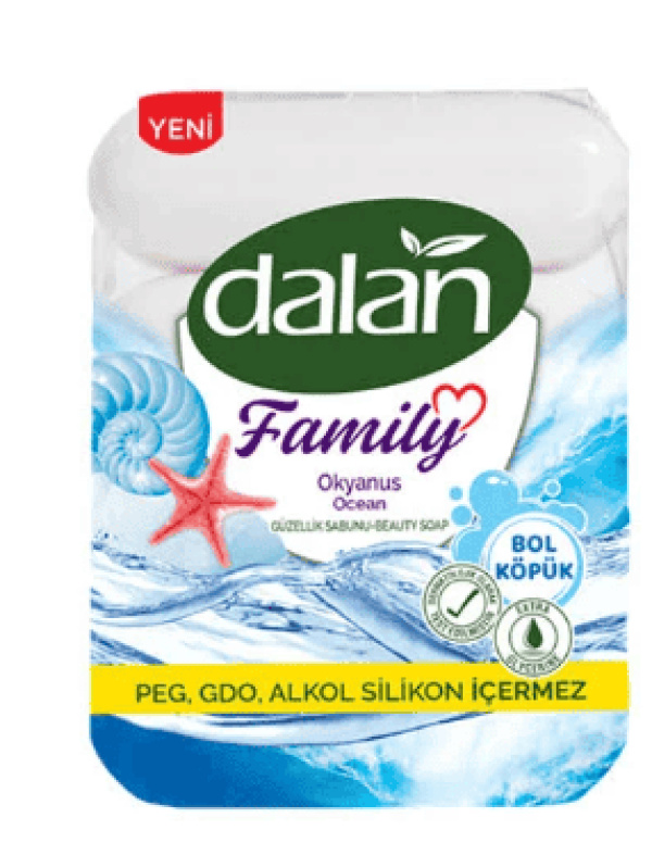 Dalan Family Güzellik Sabunu Okyanus 300 Gr