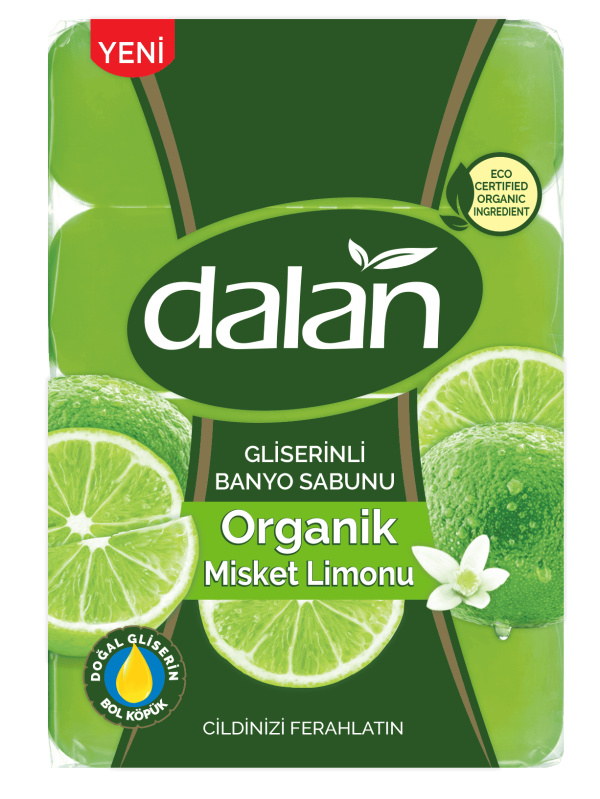 Dalan Gliserinli Organik Misket Limonu Banyo Sabunu 600 Gr