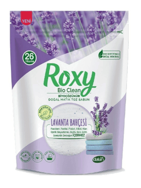 Dalan Roxy Bio Clean Lavanta Toz Sabun 800 Gr