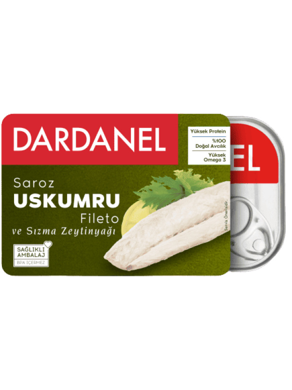 Dardanel Saroz Uskumru Fileto 110 Gr