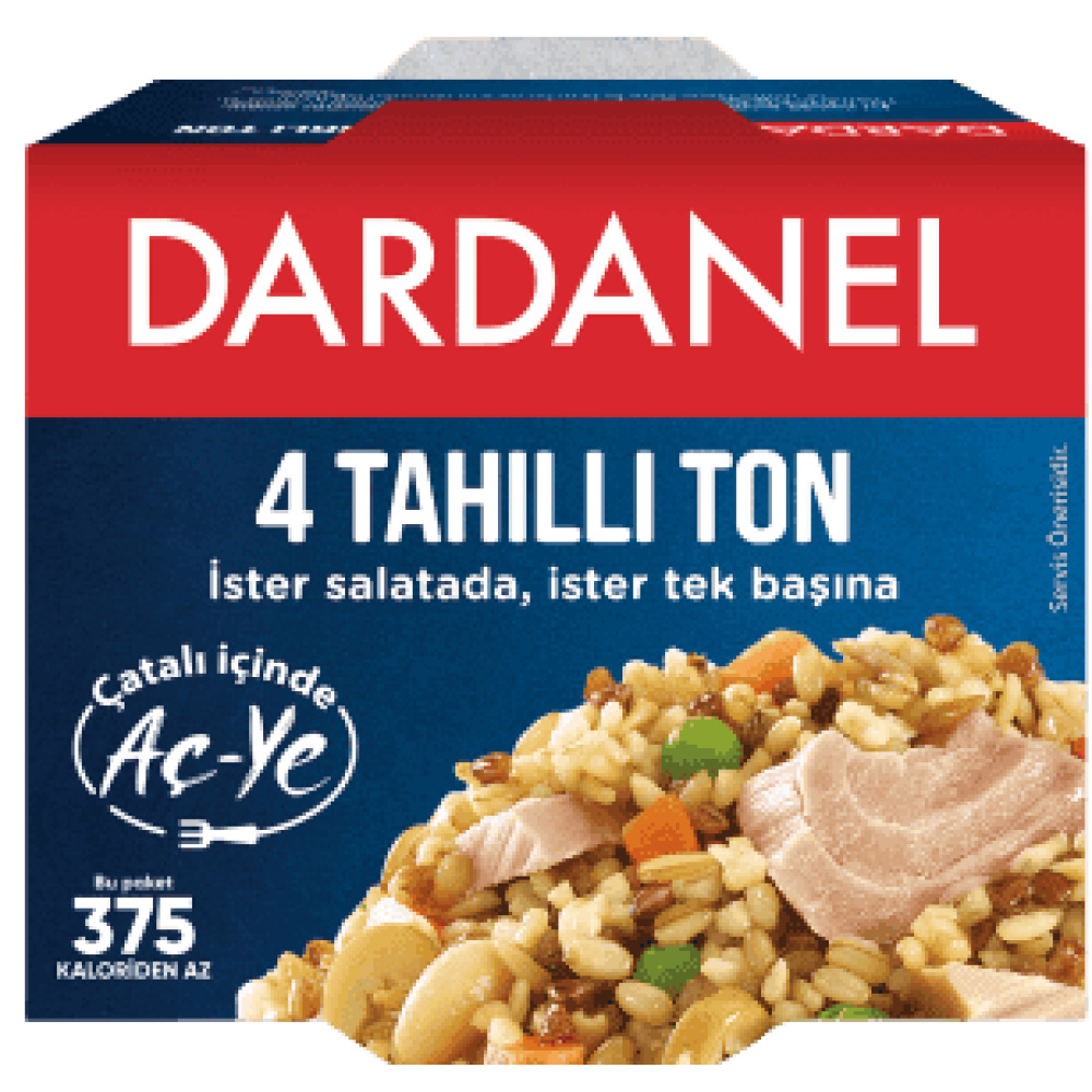 Dardanel Ton Balığı 4 Tane 185 Gr