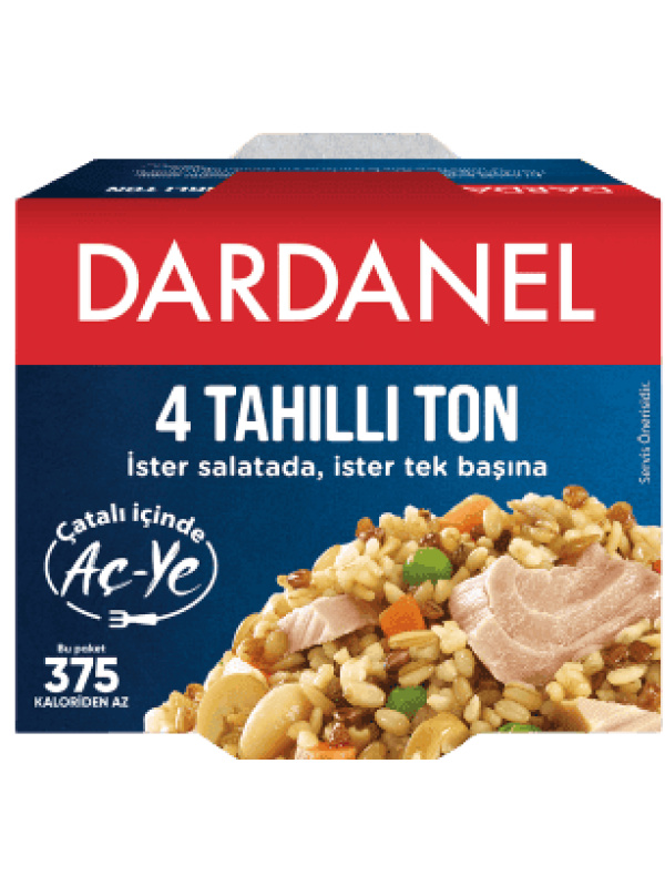 Dardanel Ton Balığı 4 Tane 185 Gr