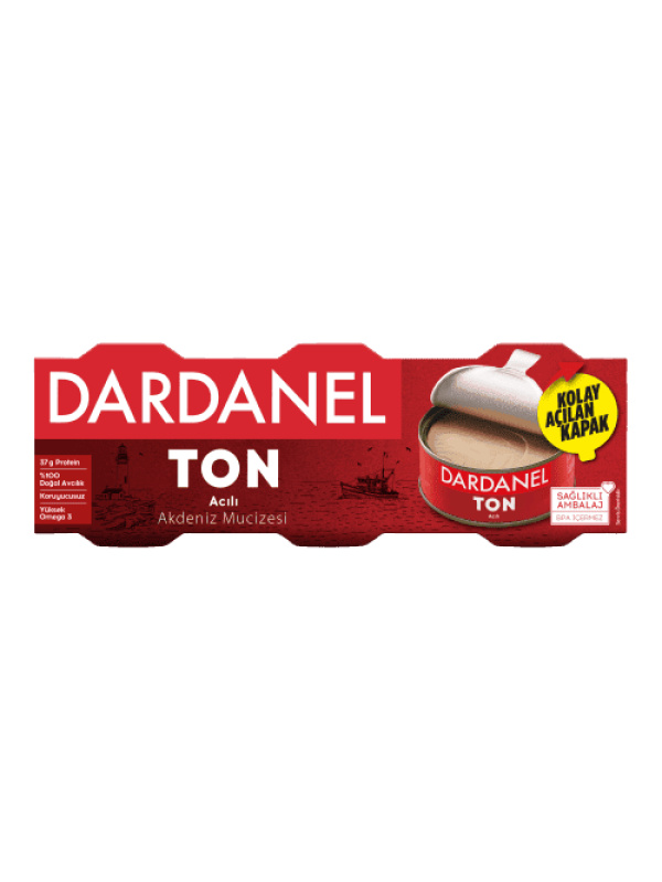 Dardanel Ton Balığı Acılı 75 Grx3