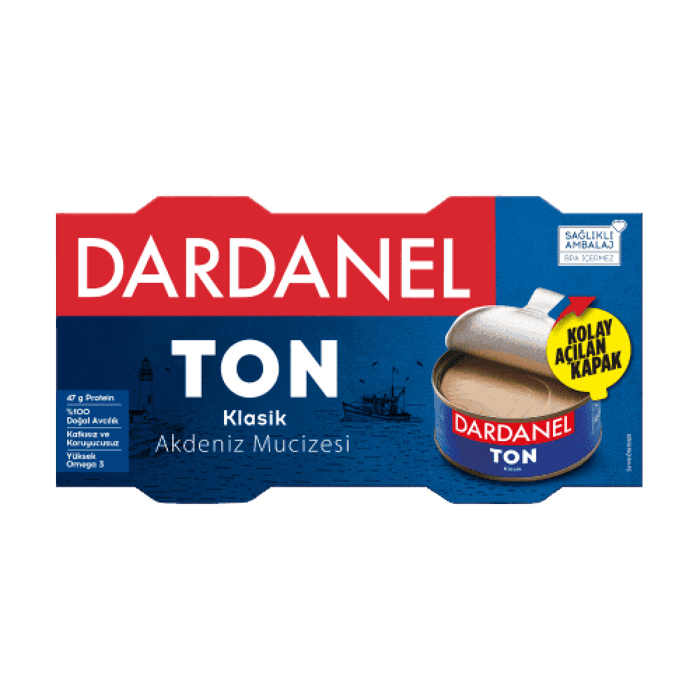 Dardanel Ton Balığı Ayçiçek Yağı 150 Grx2