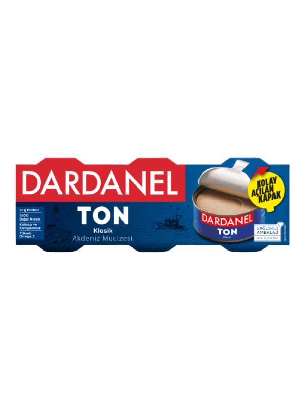 Dardanel Ton Balığı Ayçiçek Yağı 75 Grx3