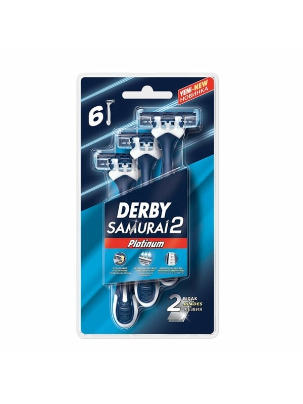 Derby Samurai 2 Platinum 6 Blister 9 Adet