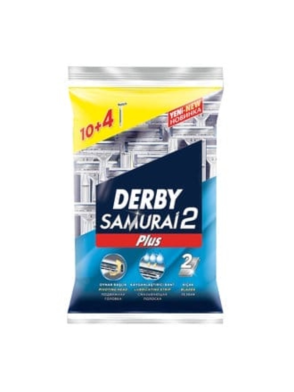 Derby Samurai 2 Plus 10+4 Paketi 14 Adet
