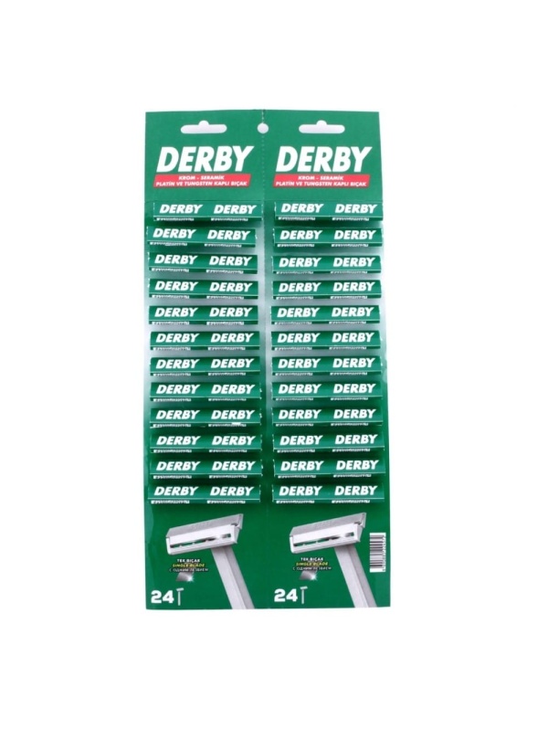 Derby Tek Kullanımlık Tip Cartella Tek Bıçak 48 Adet
