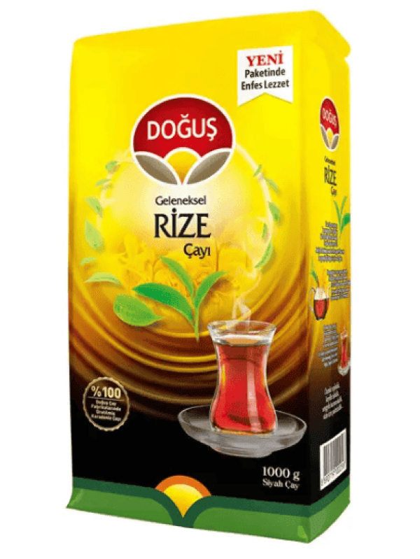 Doğuş Siyah Çay Geleneksel Rize 1000 Gr