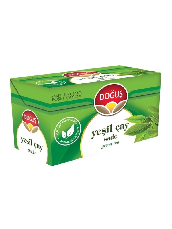 Doğuş Yeşil Çay Bergamot Aromalı 20X1.75 Gr