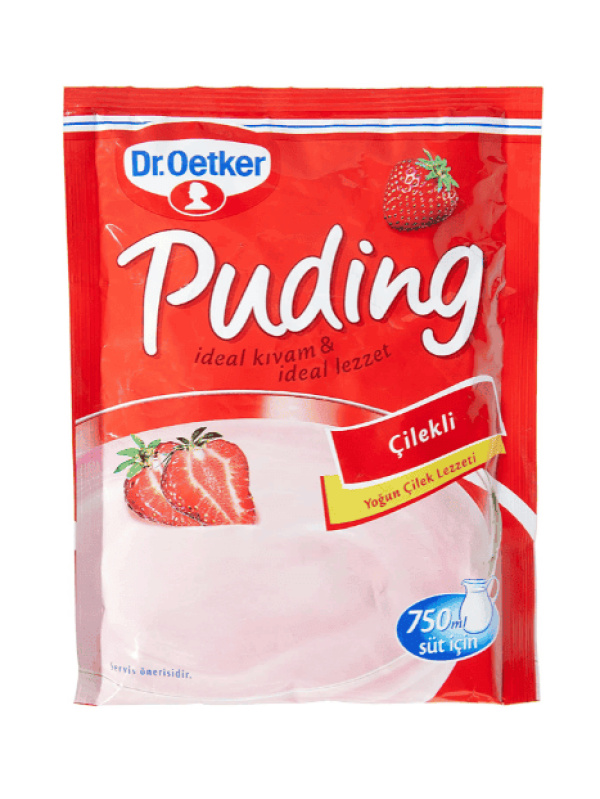 Dr.oetker Çilekli Puding 120 Gr