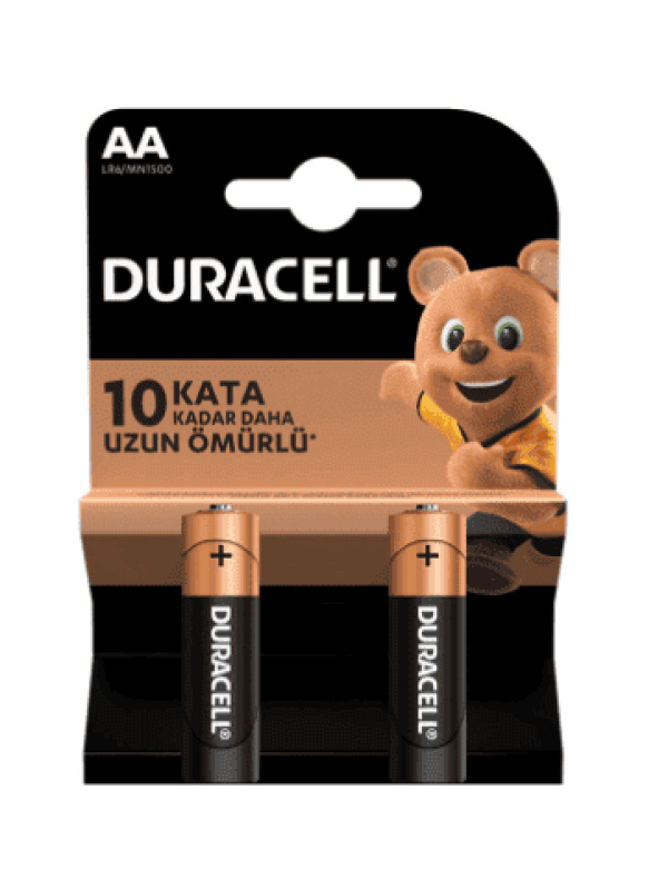 Duracell Temel Kalem Pil 2 Aa 2 Adet
