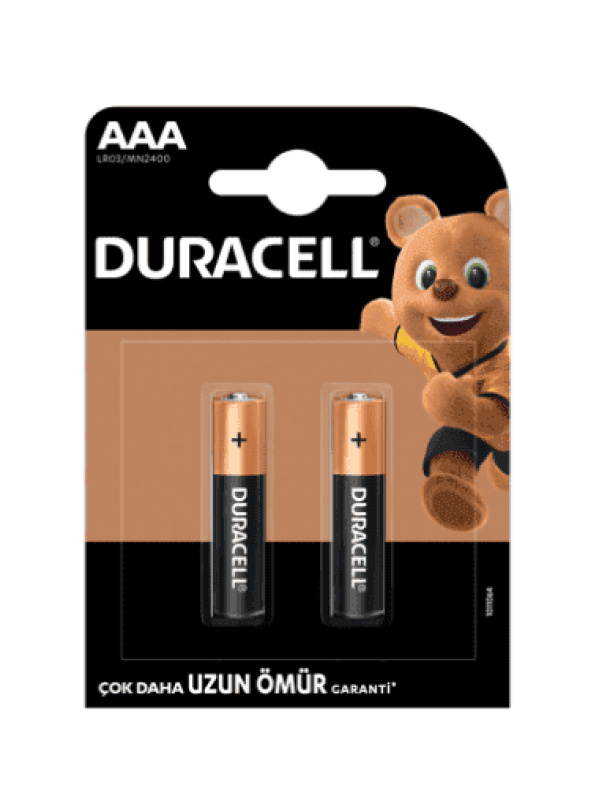 Duracell Temel Kalem Pil 2-Aaa 2 Adet