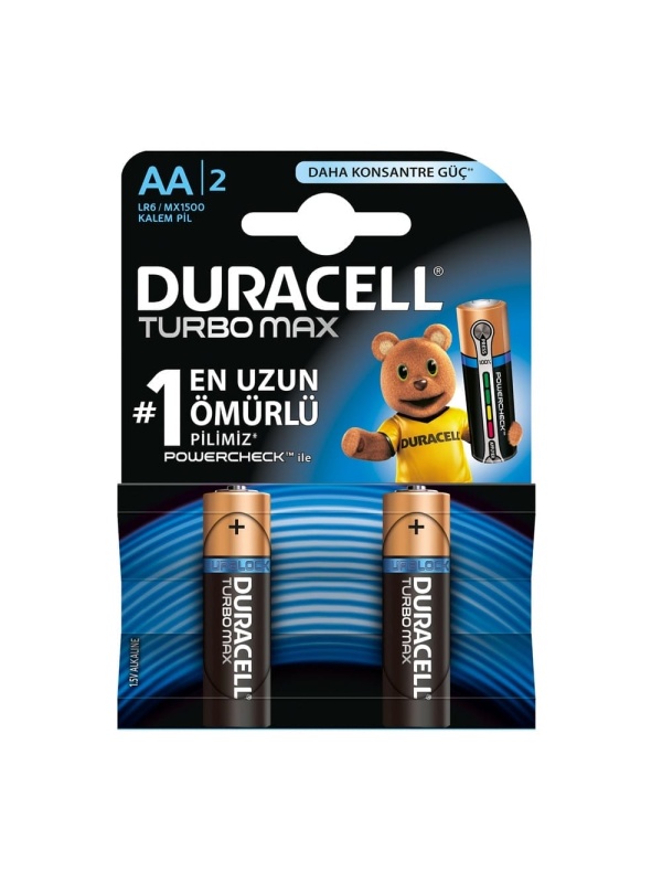 Duracell Turbo Max Kalem Pil 2 Aa 2 Adet