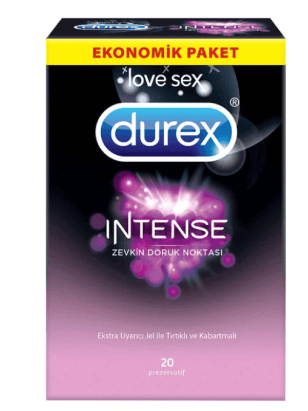 Durex Kondom Intense 20 Adet