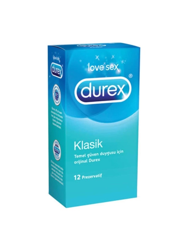 Durex Kondom Klasik 12 Adet