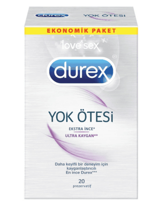 Durex Kondom Yok Ötesi Daha Yakın Duygular 20 Adet