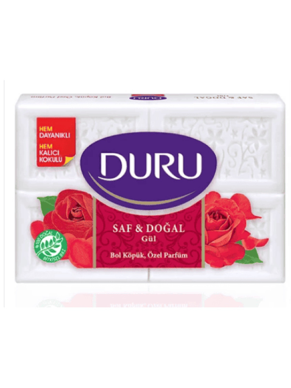 Duru Sabun Saf&doğal Gül 600 Gr
