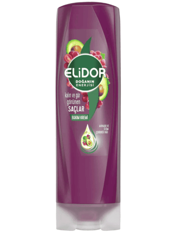 Elidor Avokado Ve Üzüm Çekirdeği Özü Saç Kremi 350 Ml