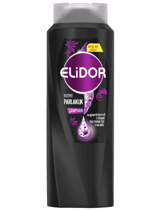 Elidor Esmer Parlaklık Şampuan 650 Ml