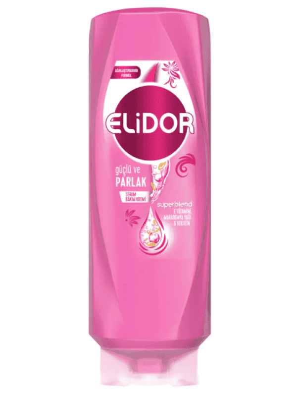 Elidor Güçlü Ve Parlak Serum Saç Bakım Kremi 500 Ml