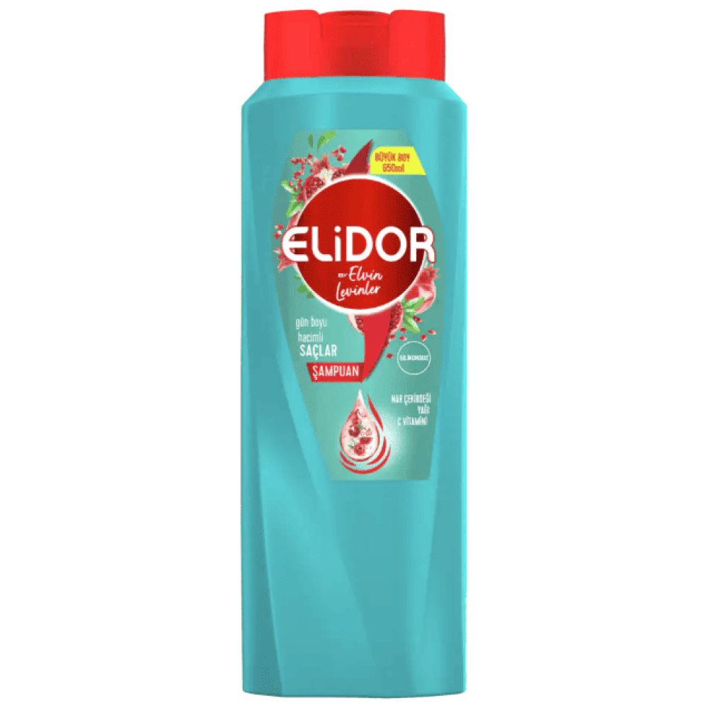Elidor Gün Boyu Hacimli Saçlar İçin Şampuan 650 Ml