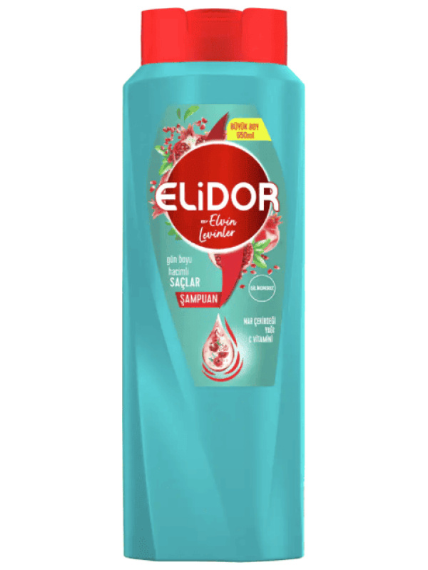 Elidor Gün Boyu Hacimli Saçlar İçin Şampuan 650 Ml