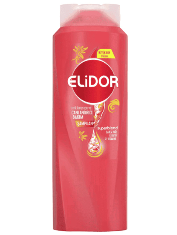 Elidor Renk Koruyucu Şampuan 650 Ml