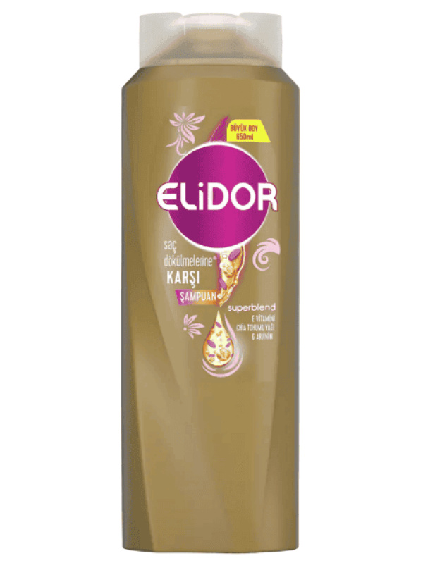Elidor Saç Dökülmesine Karşı Şampuan 650 Ml